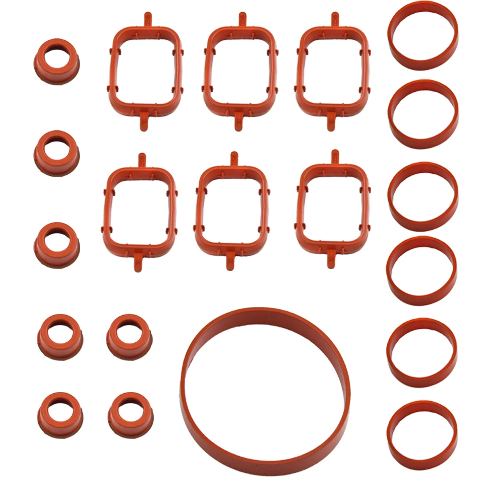 

Car Rubber Intake Inlet Manifold Seal Gasket Repair Kit For BMW E87 E46 E90 E91 E92 E93 E39 E60 M57 11617790198