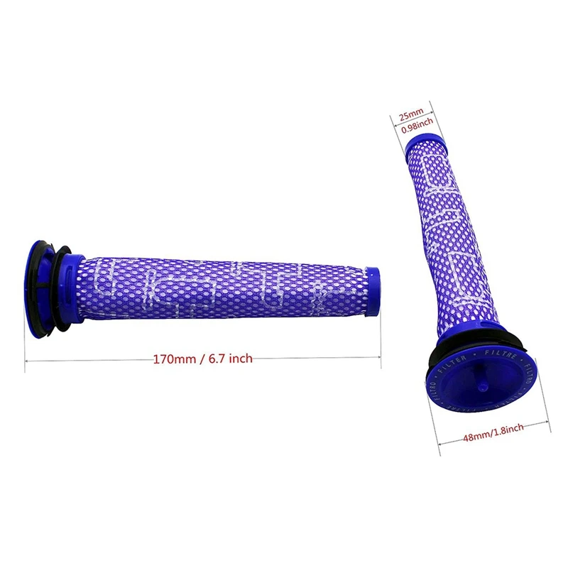 Сменный HEPA-фильтр совместимый с пылесосом Dyson V6 V7 V8 сменная деталь 965661-01