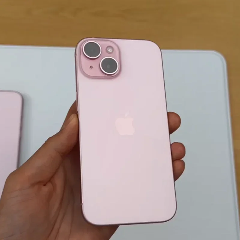 Фото Оригинальный Apple iPhone 15 Physical SIM 6 ГБ ОЗУ 128 ГБ/256 ГБ ПЗУ IOS 6,1 'OLED Face ID NFC A16, используемый мобильный смартфон iPhone15 №3