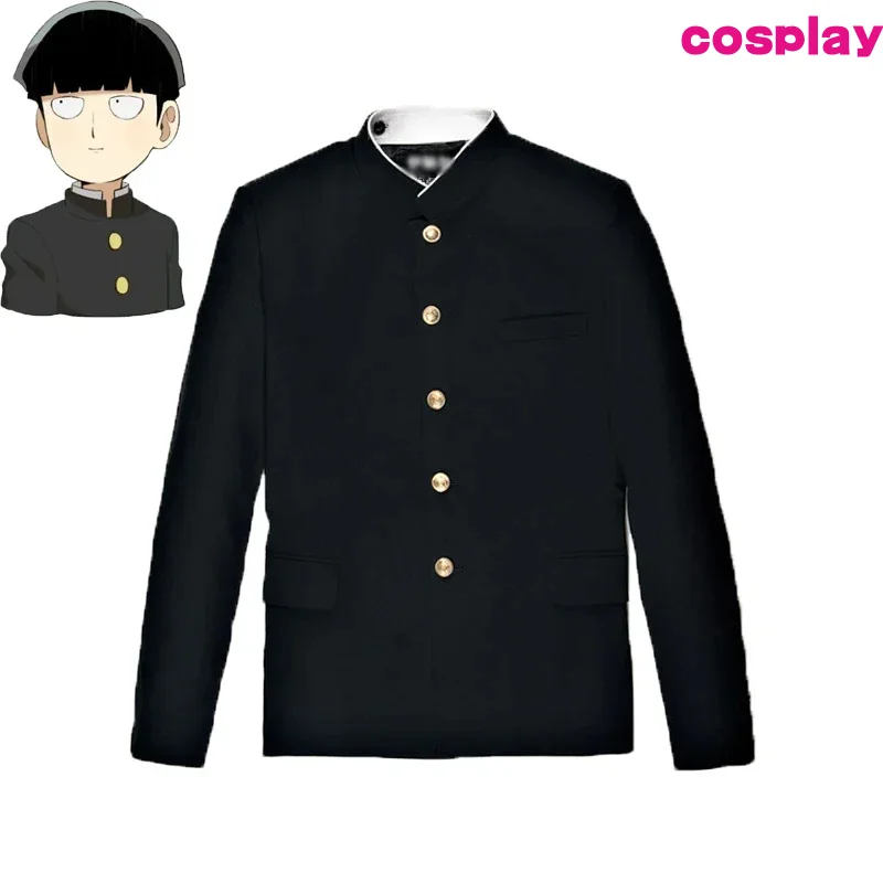 Mob Psyfor 100 Mobu Saiko Hyaku Kageresulting Shteleo Косплей Костюм Черный Гаран Костюмы S-4XL C