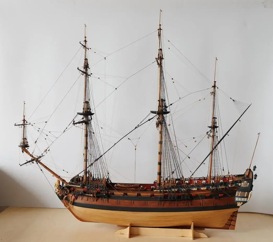 shi cheng Ingermanland 1715 1/96 650 мм 25 5 дюйма деревянная модель корабля комплект