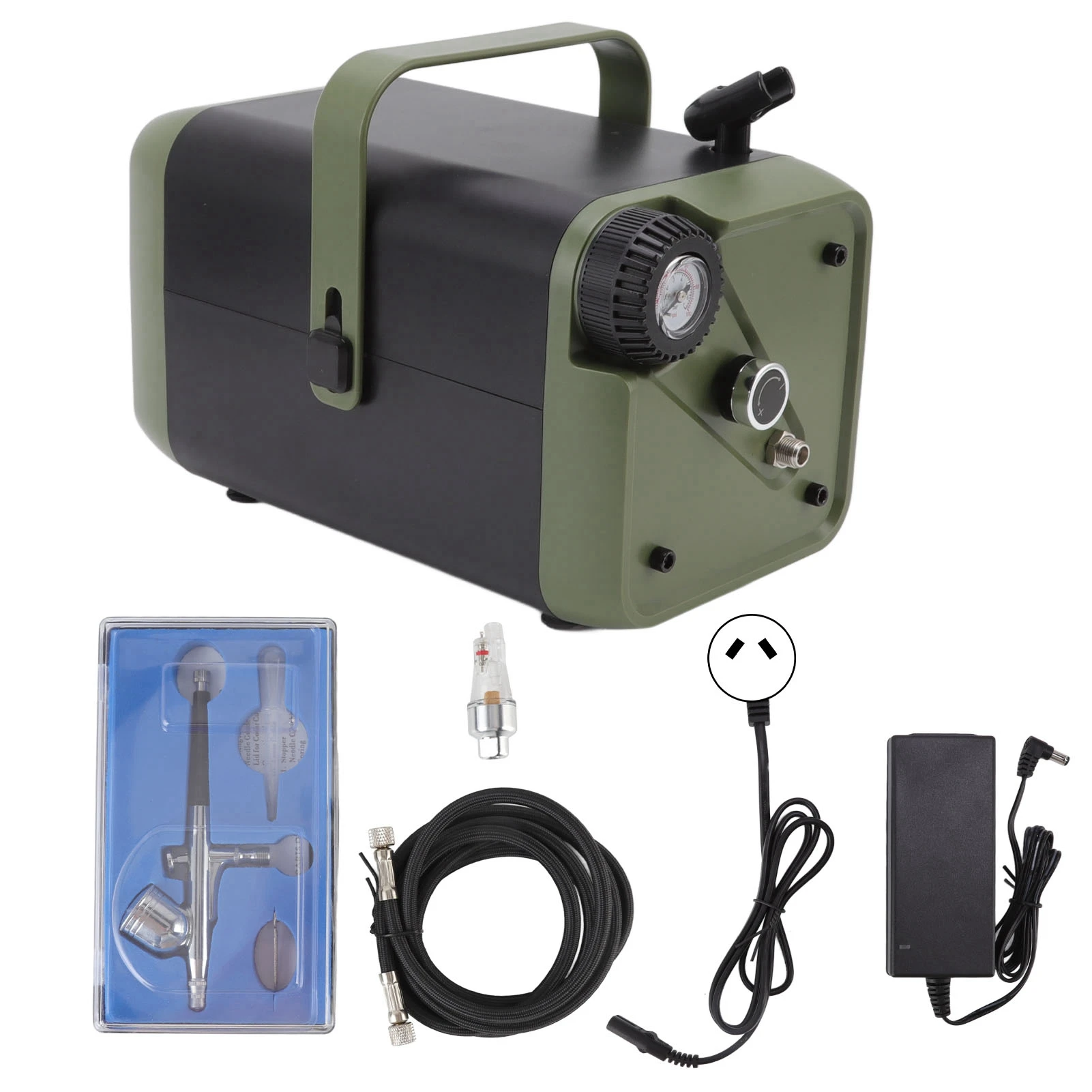 Комплект профессиональной системы аэрографии Мощная регулировка Безмасляный