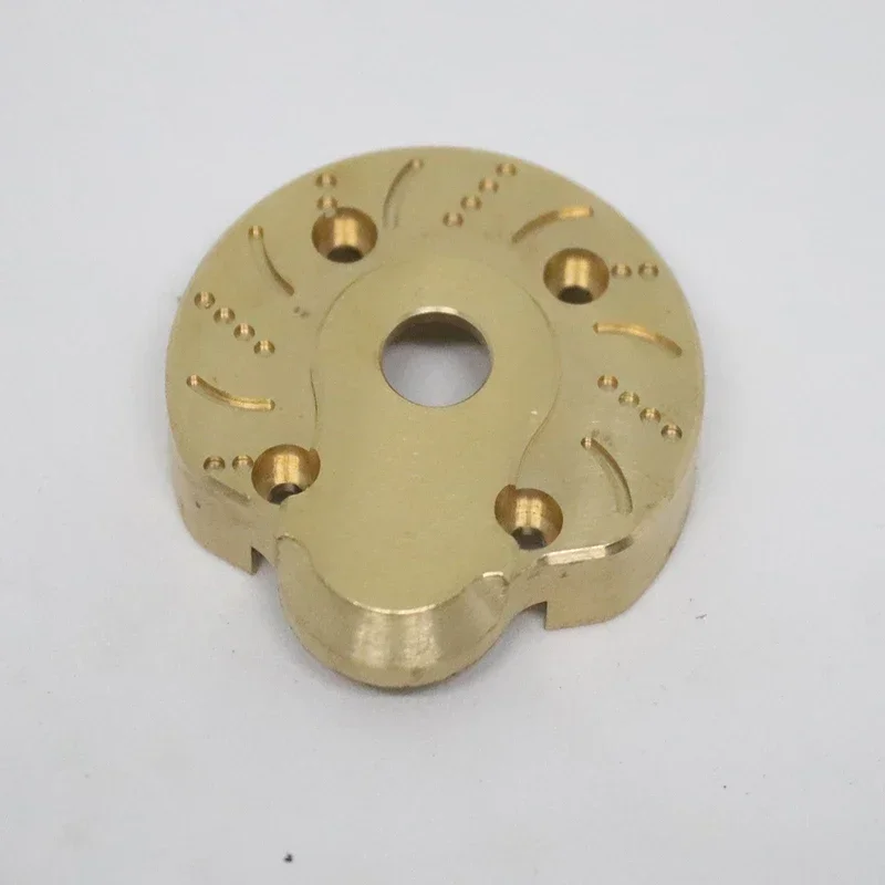 2 шт. латунный портальный корпус поворотного кулака для 1:10 RC Crawler AXAIL SCX10 III AXI03007 и