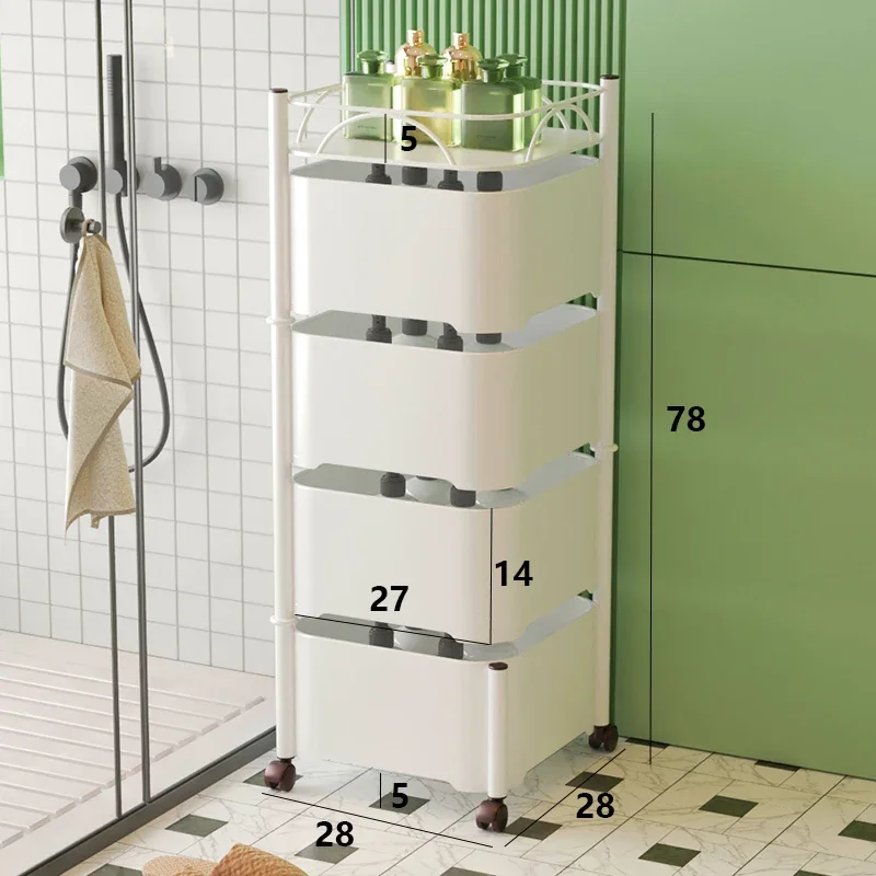 Минималистичная Скандинавская Косметическая тележка для салона красоты