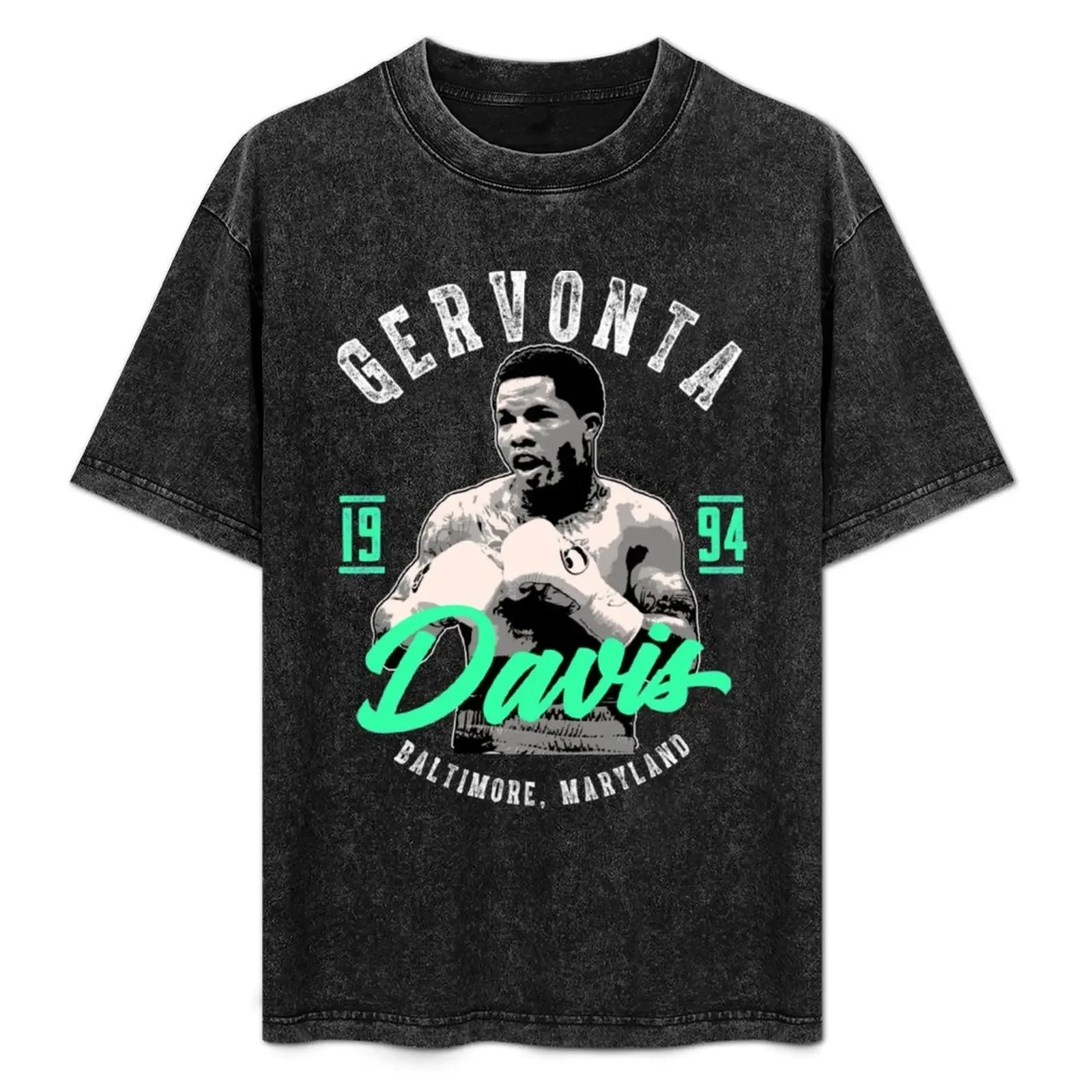 Командная футболка Gervonta Davis большие размеры аниме наряды для мужчин