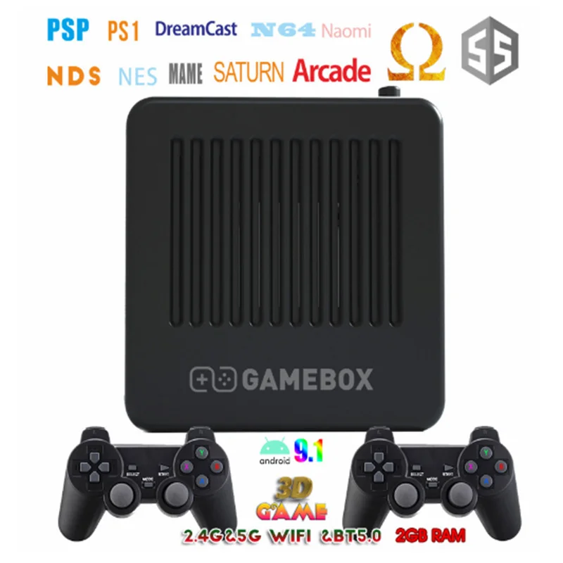 Игровая консоль Ewwke G11 4K HD Android 9 0 Emuelec4.5 двойная система - Цена: 69.64