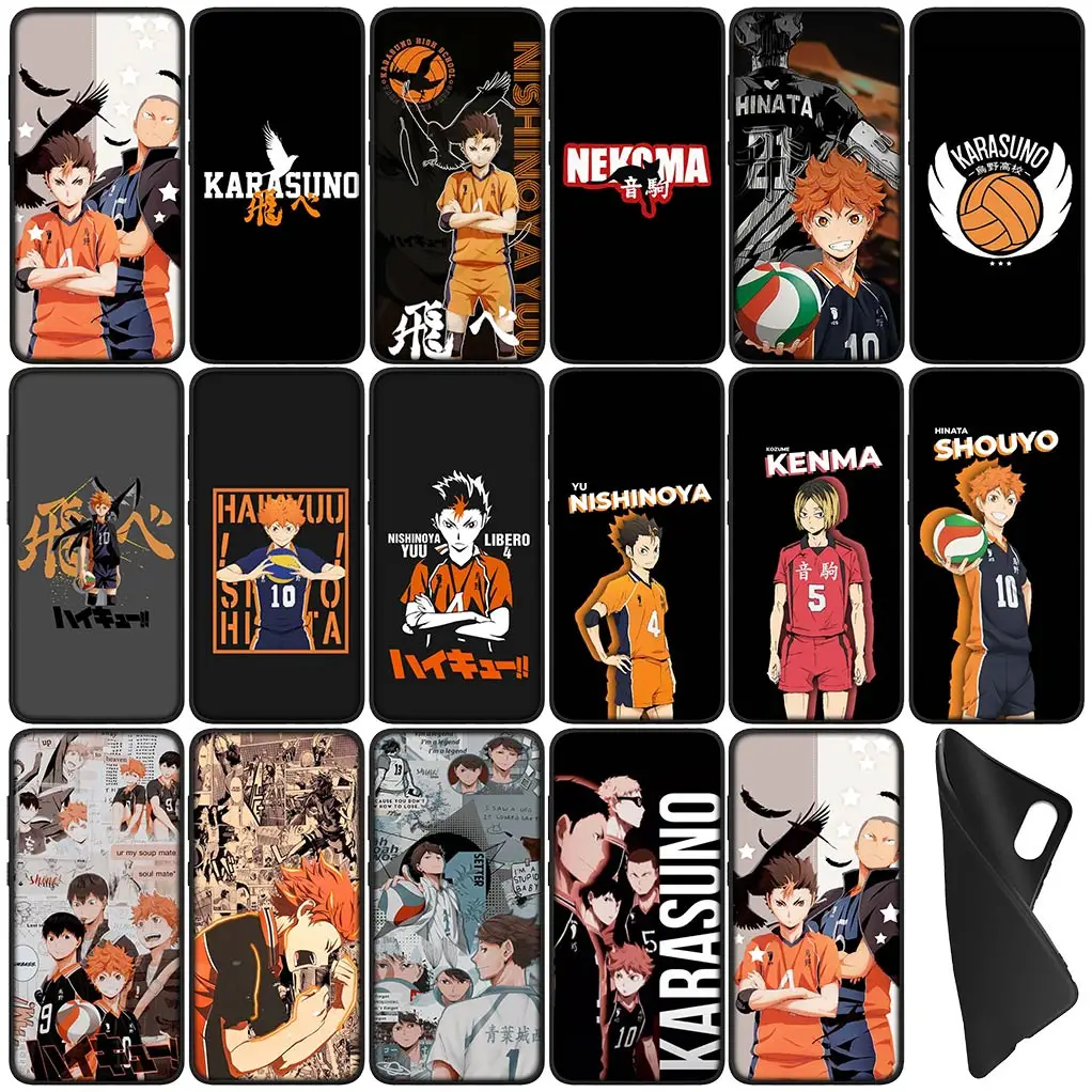 Shoyo Hinata Toru Oikawa Haikyuu мягкий корпус для Samsung Galaxy Note 20 Ultra 10 8 9 S10 Lite S9 A6 A8 Plus A9 чехол