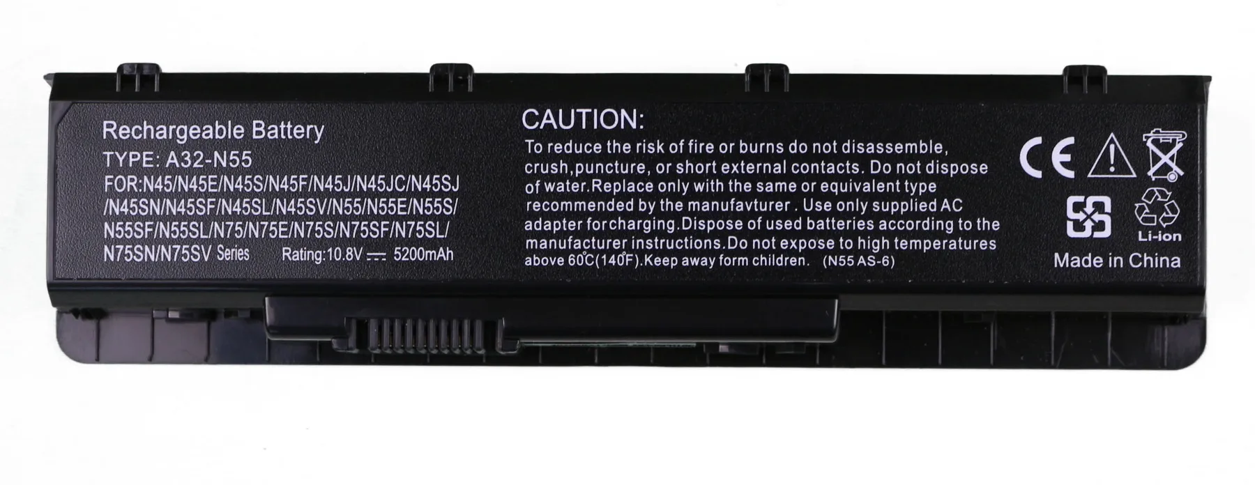 Аккумулятор для ноутбука ASUS N55SF (батарея)|Аккумуляторы ноутбуков| |