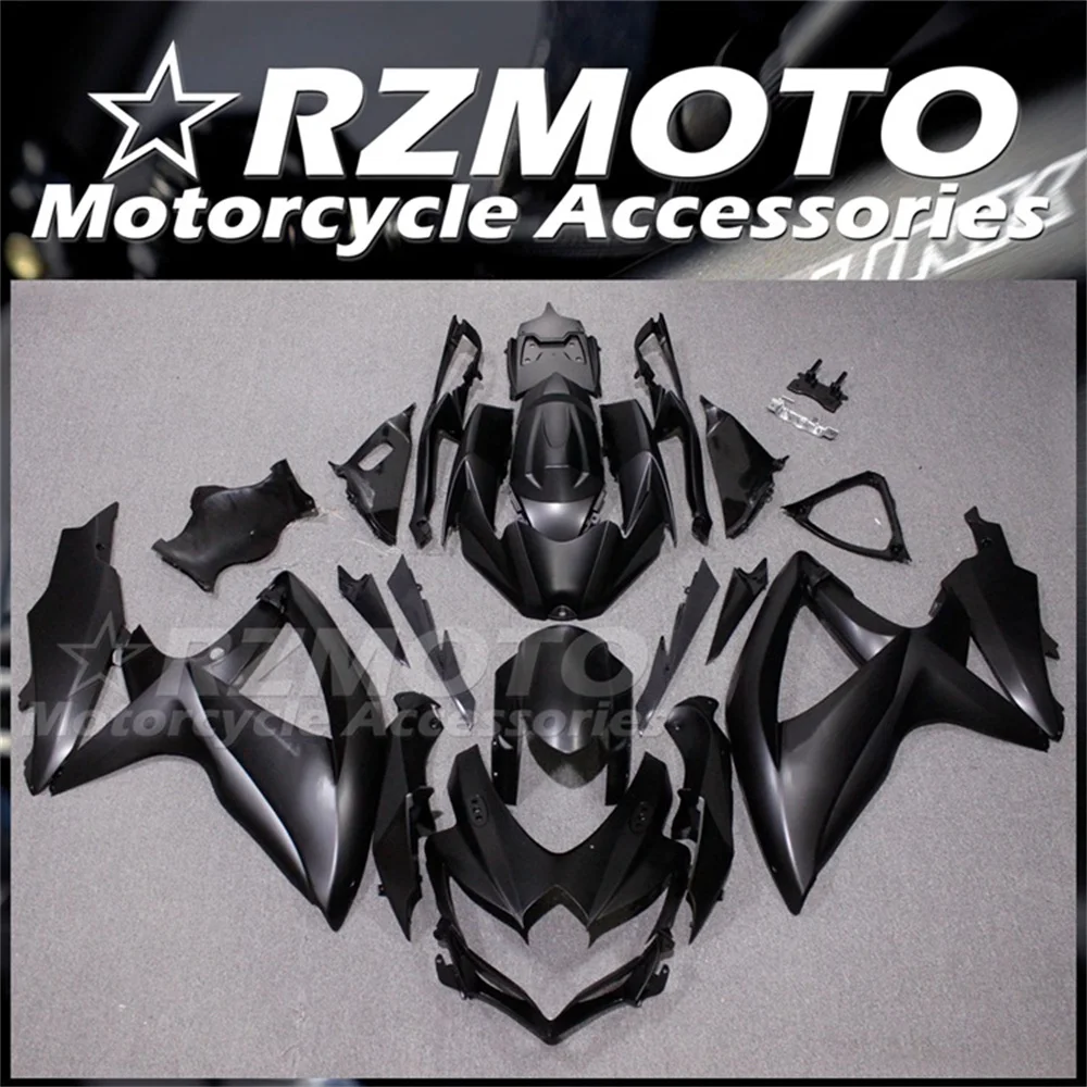 

New ABS Motorcycle Fairings Kit For Suzuki GSXR600 GSXR750 08 09 10 K8 GSXR 600 750 2008 2009 2010 Bodywork Set Black Matte