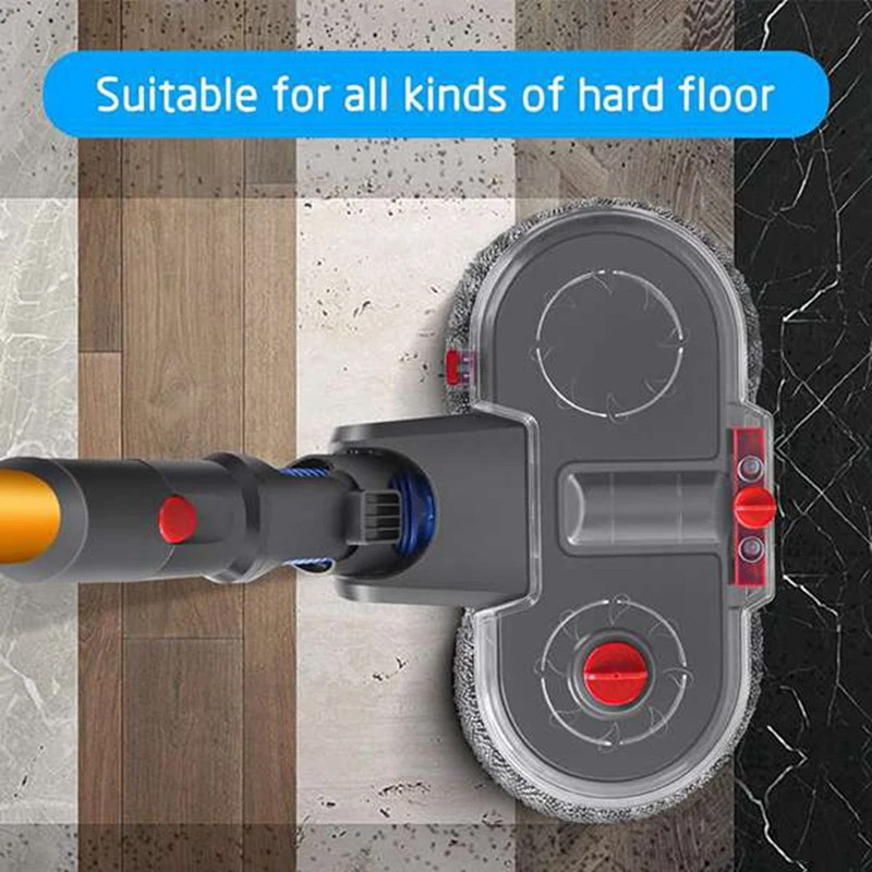 Электрическая Насадка для пылесоса Dyson V10 V12 Slim со съемным резервуаром воды и 12