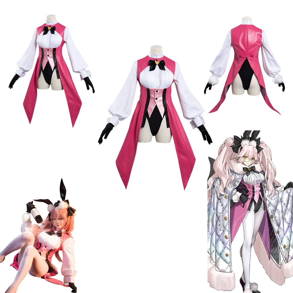 

Костюм для косплея FGO Koyanskaya Fate/Grand Order, платье, комбинезон, пальто, женские наряды для девочек, костюм на Хэллоуин, карнавал, Азиатский размер