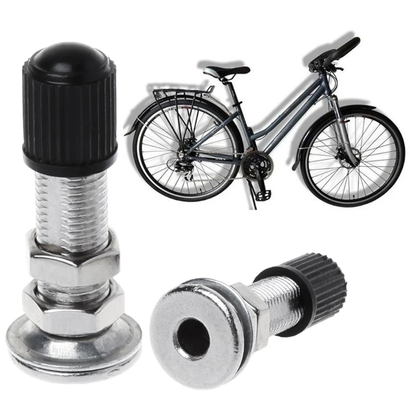 

B36F 2 шт., клапаны для велосипедных шин из цинкового сплава, удлиненные клапаны для внутренних шин, клапаны для шин для горного