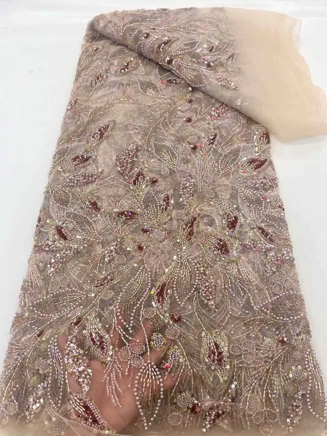 Африканская кружевная ткань с блестками 2024 высокое качество вышивка жениха