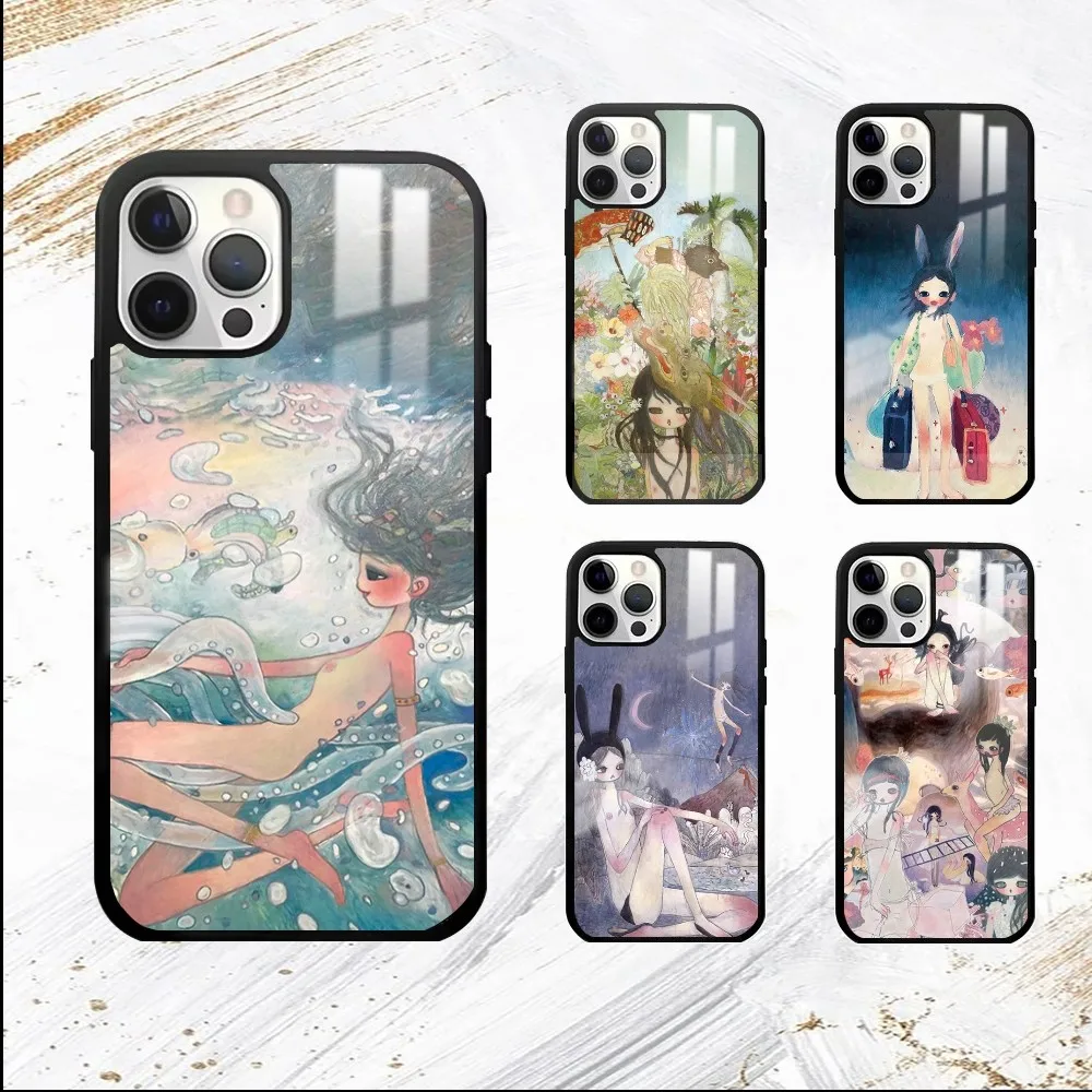 Продам чехол для телефона Aya Takano iPhone 16 15 14 13 12 11 Pro Max Plus мини-ПК модный зеркальный