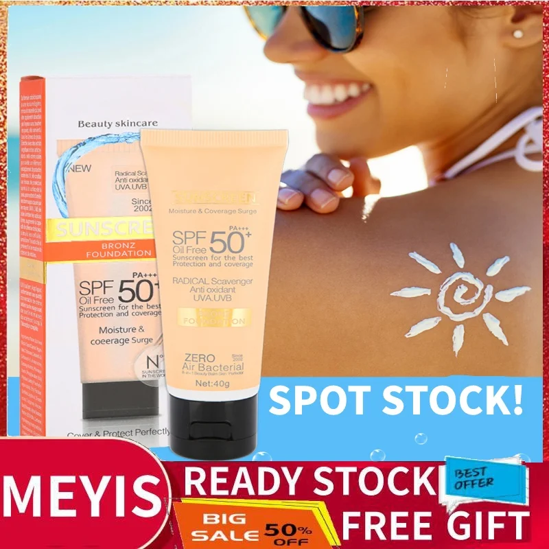 MEYISHOP UV Block Radiation Moist Protection Sun Sunscreen Sun SPF50++ Whitening Cream