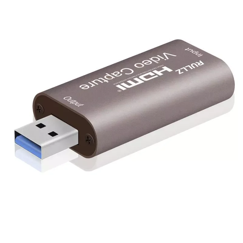 Карта захвата видео 4K USB 3 0 2 HDMI для PS4 игр DVD видеокамер |