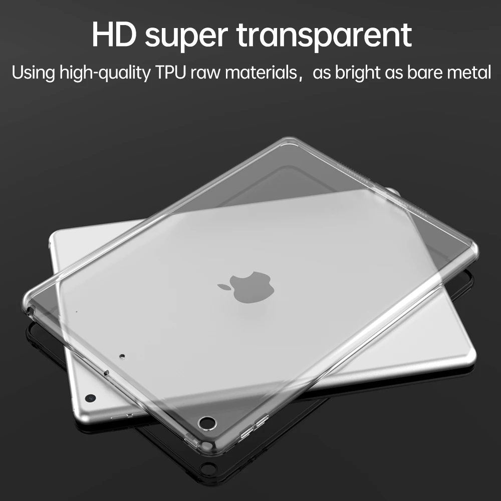 For Ipad Mini 1 2 3 4 5 6 Clear Soft Tpu Back Cover For Ipad