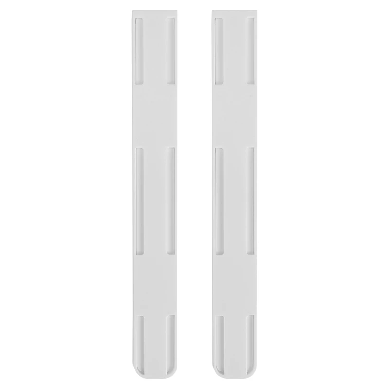 

2Pcs/Set Storage Rack DIY Track Pullout Track Basket Pull Rail For Kitchen Household Accessories Storage Creative Slides