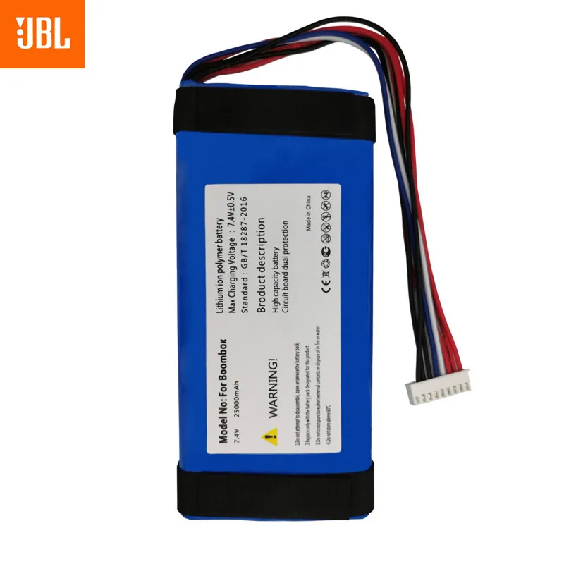 100% Original New 25000mah GSP0931134 01 Battery For JBL Boombox Player Speaker Batterie Batteries Tracking Number With Tools