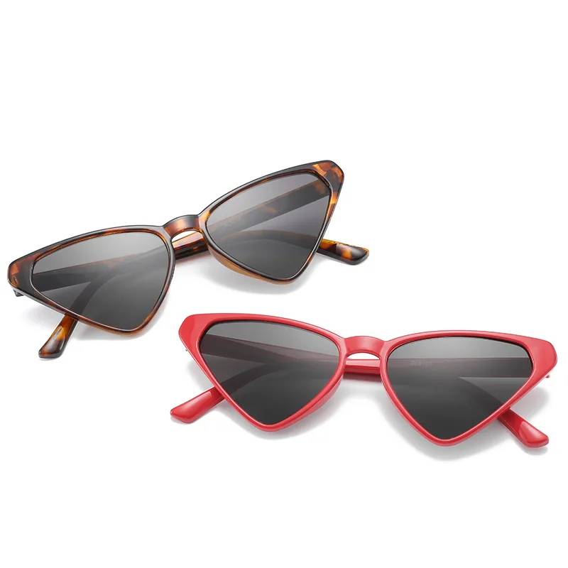 

Солнцезащитные очки «кошачий глаз» женские, винтажные пикантные маленькие аксессуары в стиле ретро, брендовые дизайнерские цветные очки