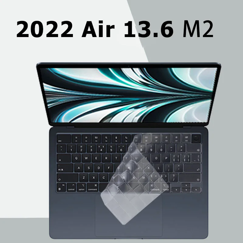 

Чехол для клавиатуры из ТПУ для нового MacBook Pro 14 16 дюймов 2021 A2442 A2485 Pro 13 2020 A2338 A2337 защита для клавиатуры