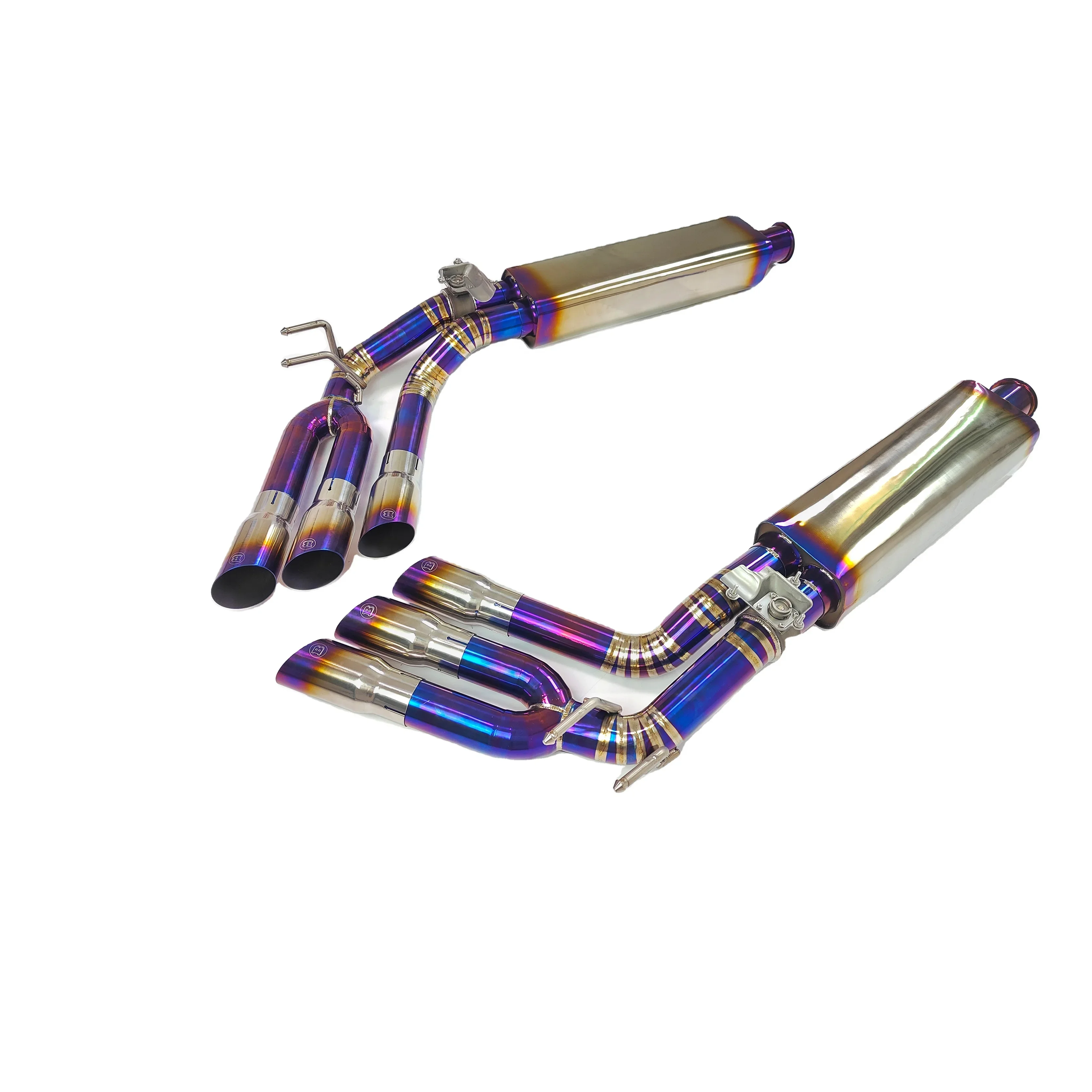 Новинка титановый OEM глушитель выхлопных газов для W463 W464 G500 G55 G63 G65 AMG