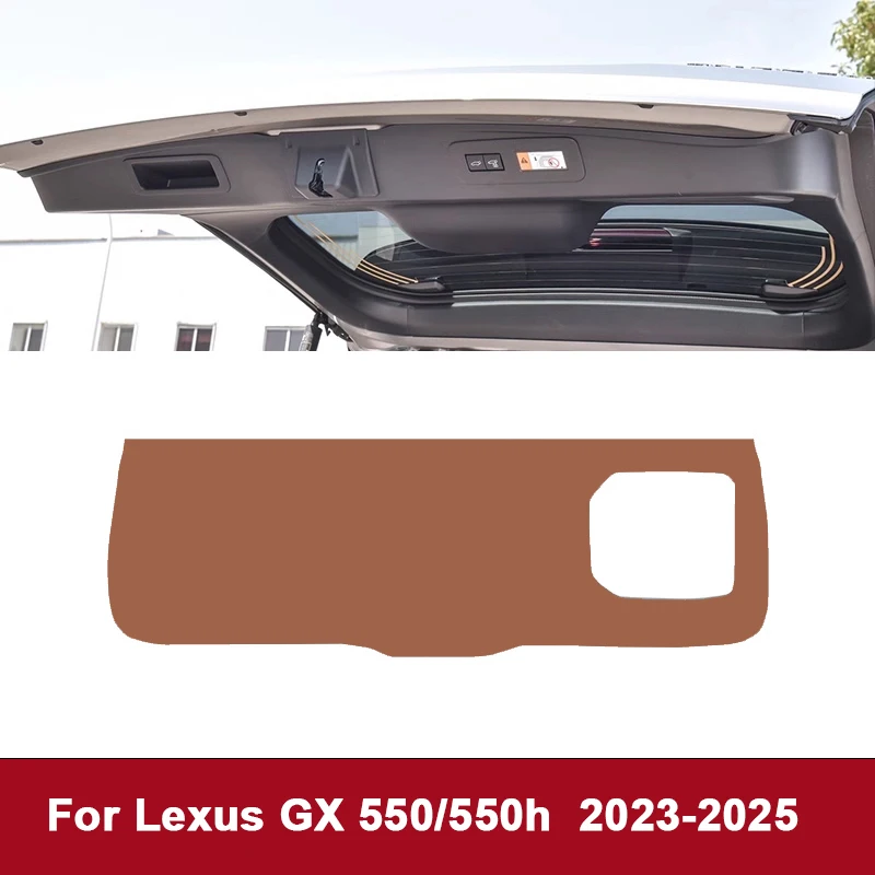 

Для Lexus GX GX400 GX460 GX550 GX550h 2013-2025 багажника, дверь багажника, кожаный коврик для защиты от ударов, защита от грязи, дверной коврик багажника