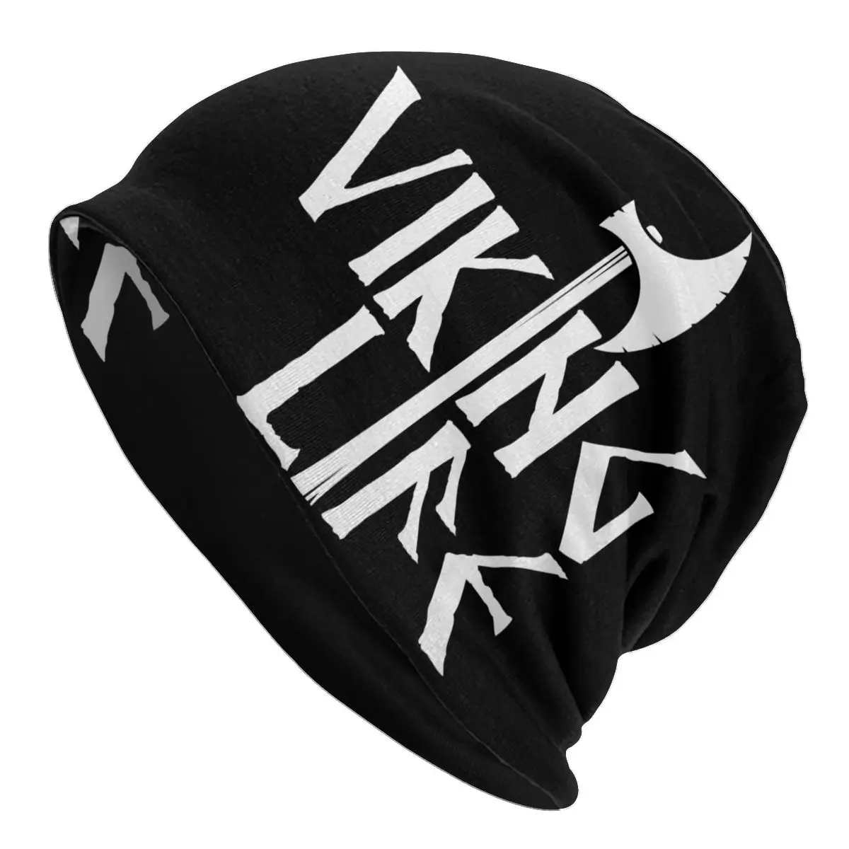 

Viking Thin Skullies Beanies Caps Life By Illustratorator Hat Sport Sports Bonnet Hats for Men Women