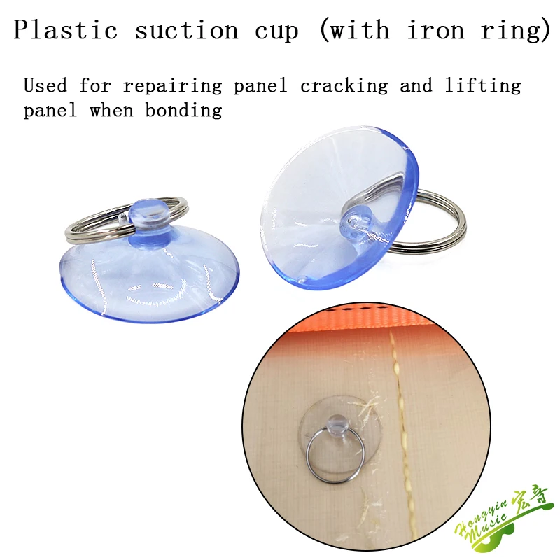 

1pc Plastic sucker guitar panel backplane crack open glue open seam repair repair adhesive fixture tool repair guitar