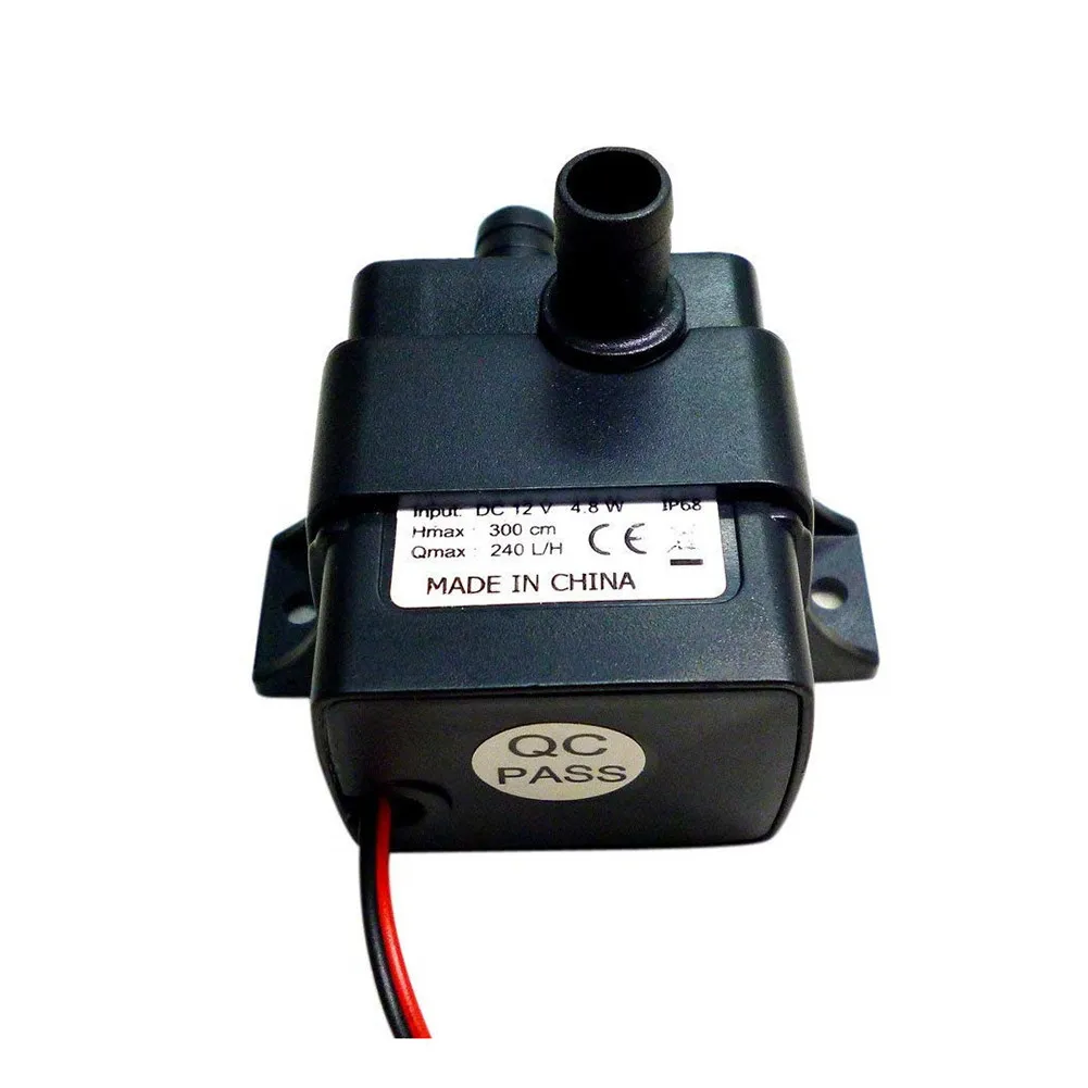 Durable High Quality Replacement Useful Water Pump Household Tool Submersible 1pc 240L/H 75 G Brushless DC 12V