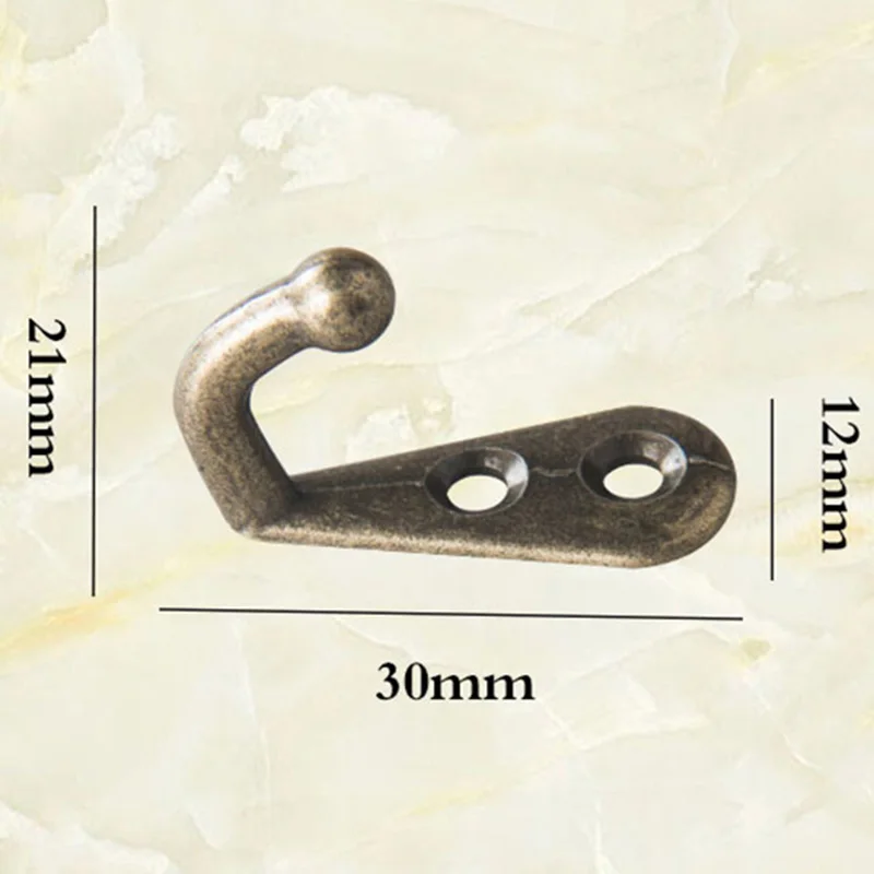 

50X Single Coat Hooks Polished Chrome Hat Dress Robe Garment Door & Wall Hangers