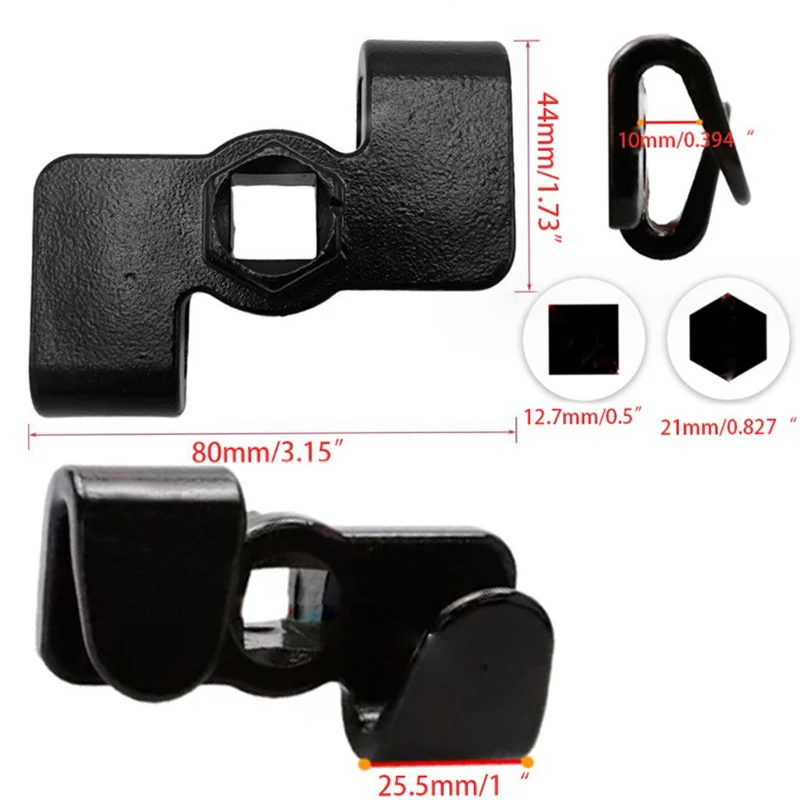 Удлинитель гаечного ключа для приводных выключателей 1/2 дюйма шестигранный