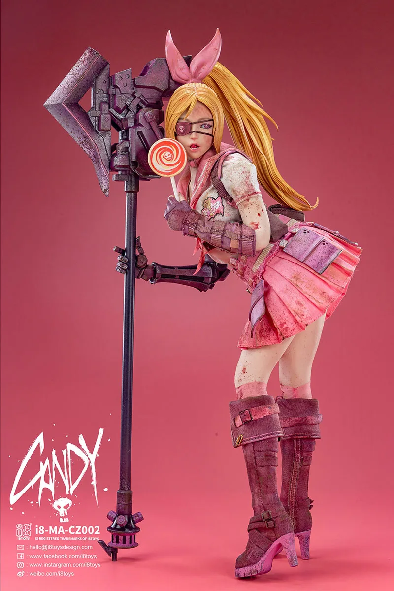 Фото I8TOYS i8-MA-CZ002 1/6 Mentality Agency Candy Battle Damaged Ver. Коллекционная фигурка солдатки, 12 дюймов №4