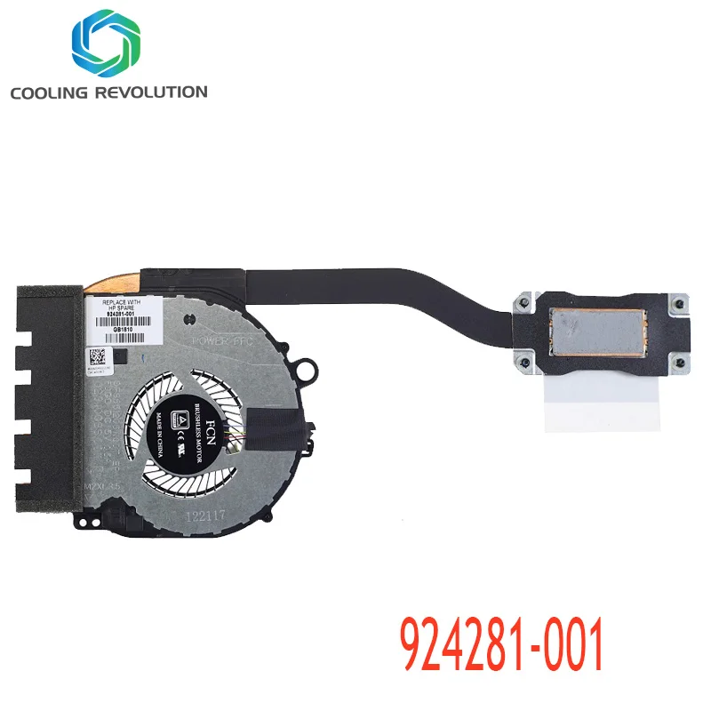 Ventilador do Dissipador de Calor da Cpu do Portátil para hp Pavilion X360 X360 14-ba 14m-ba 14m-ba011dx 924281001 936276-001 Uma