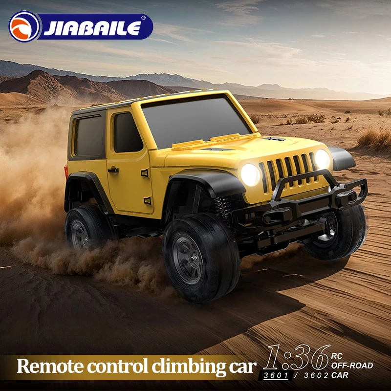 Фото JIABAILE 1/36 внедорожник с дистанционным управлением 3601/3602 RTR модель игрушки 2,4 ГГц полномасштабная мини-электрическая игрушка для взрослых/детей №2