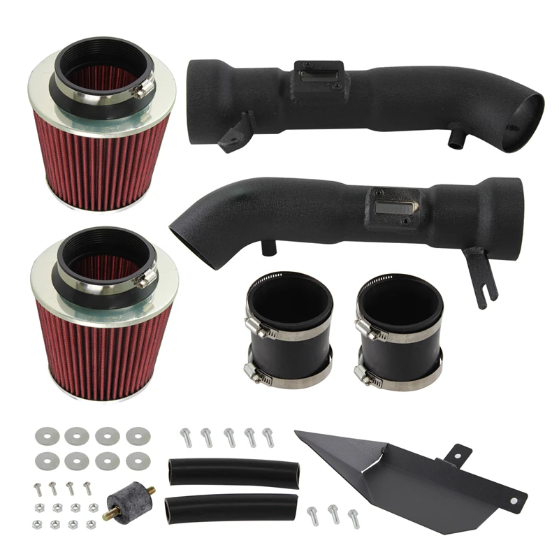 

Cold Air Intake Pipe Kit & Air Filter Fits for Nissan 370Z 3.7L V6 2009-2019 for Infiniti G37 3.7L V6 2008-2013