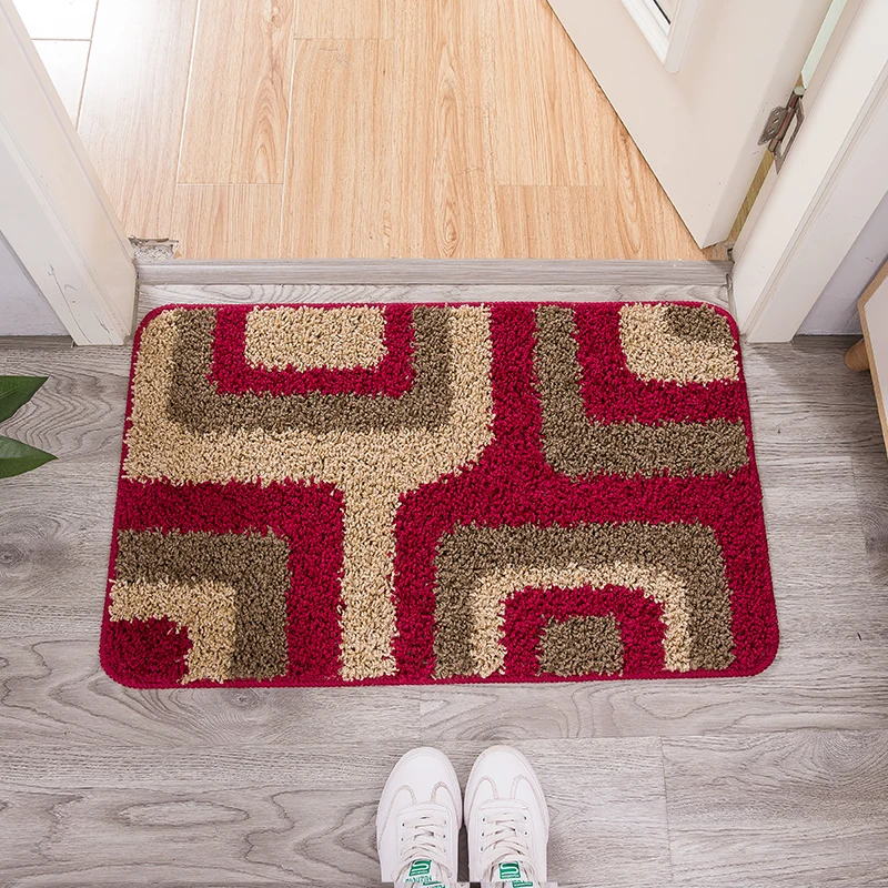 Простой нескользящий коврик для входной двери в ванную комнату спальни |
