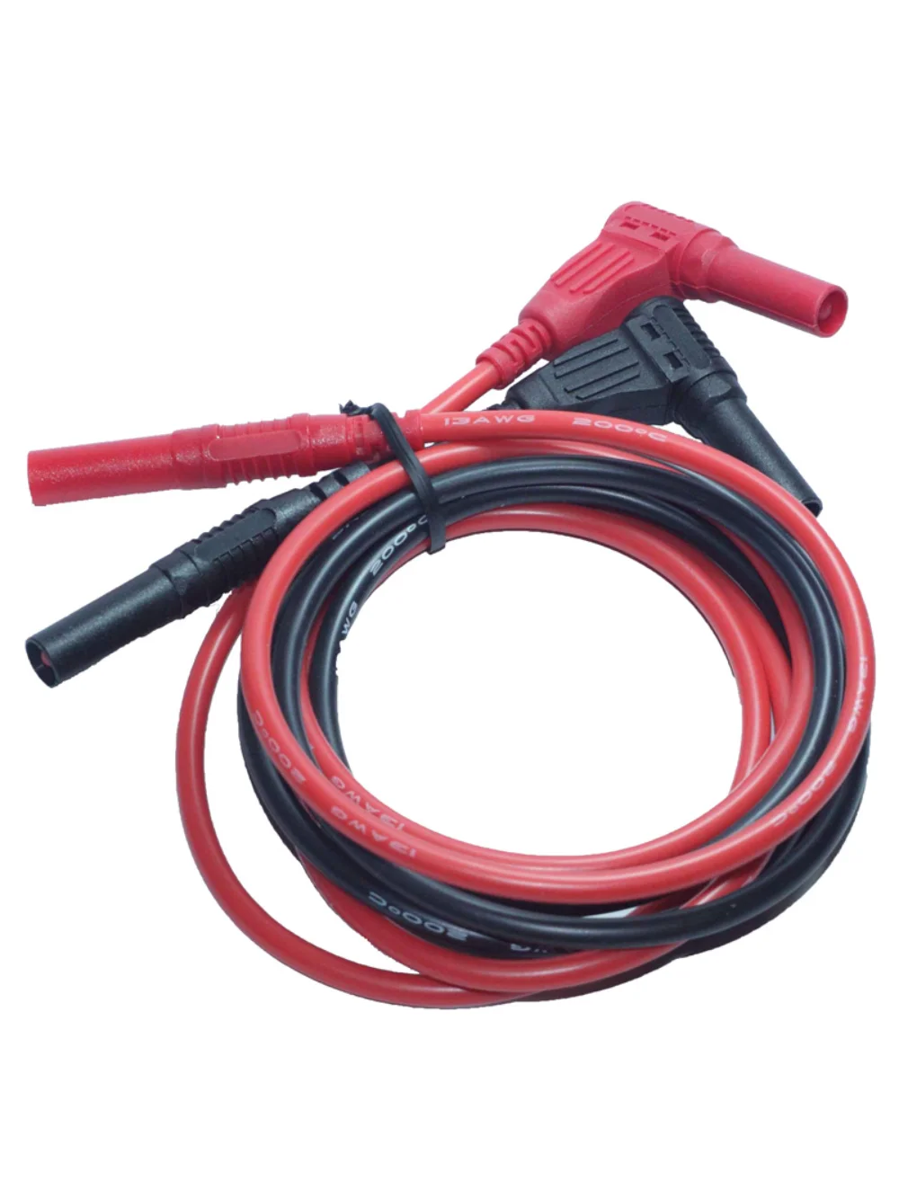 

Тестовые провода 13AWG из гибкого силикона, Длина 1,0 м, 4 мм