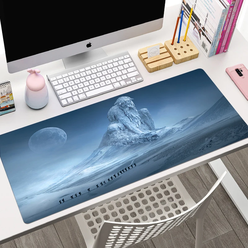 

Scientific Mousepad High definition heat transfer printing Colorful and fadeless rubber bottom Anti slip panoramic lock Mousepad