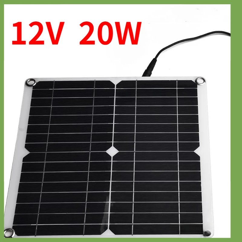 

Solar Fan ChickenCoops Office Camping Flexible 12v Panels Tourism Power Electrical Equipment Supplies Home Portable