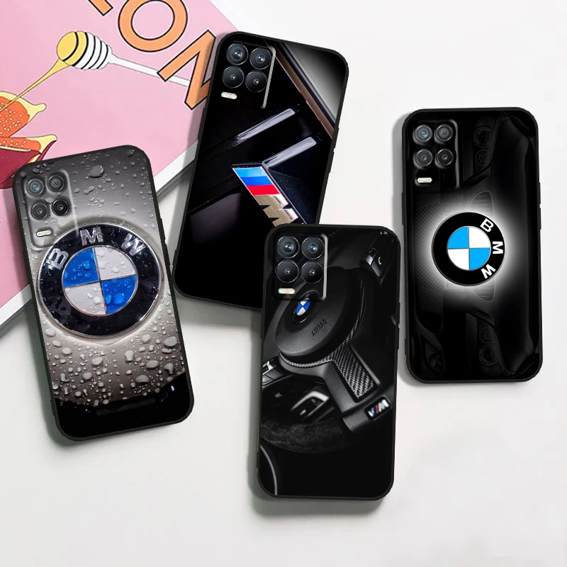 

Luxury Bmw Sports For OPPO Realme GT Master Neo 5 C21Y C3 9 9i 8 6 Pro A5 A9 2020 A77 A74 Silicone Black Phone Case Coque Capa