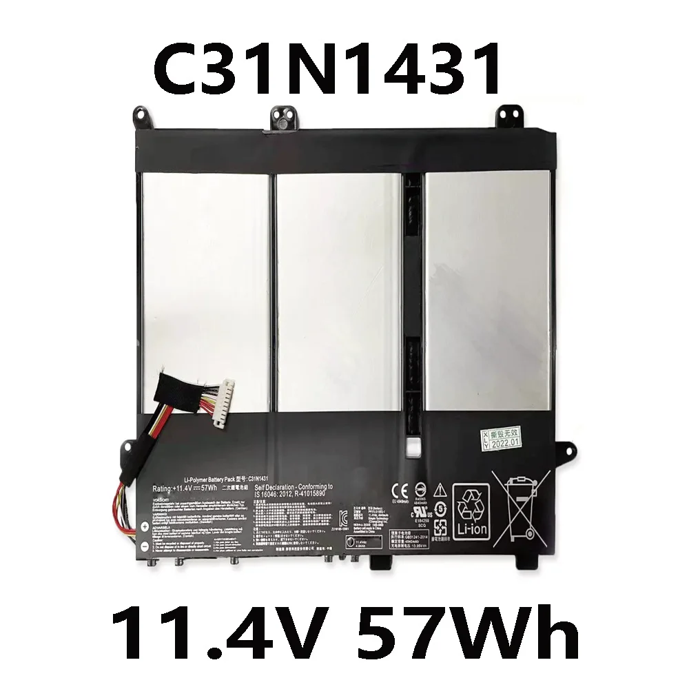 Аккумулятор для ноутбука C31N1431 11 4 в 57Wh FAor ASUS R416SA R416NA L403SA L403NA E403SA 0B200-01600300 0B200-01600400