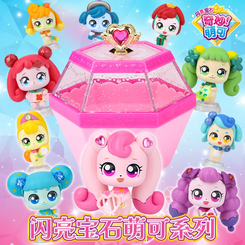 

Anime Catch Teenieping 캐치티니핑 Toy Shiny Gem Heartsping Cute Girl Dolls Decorative Ornaments Children Toys Girls Birthday Gifts