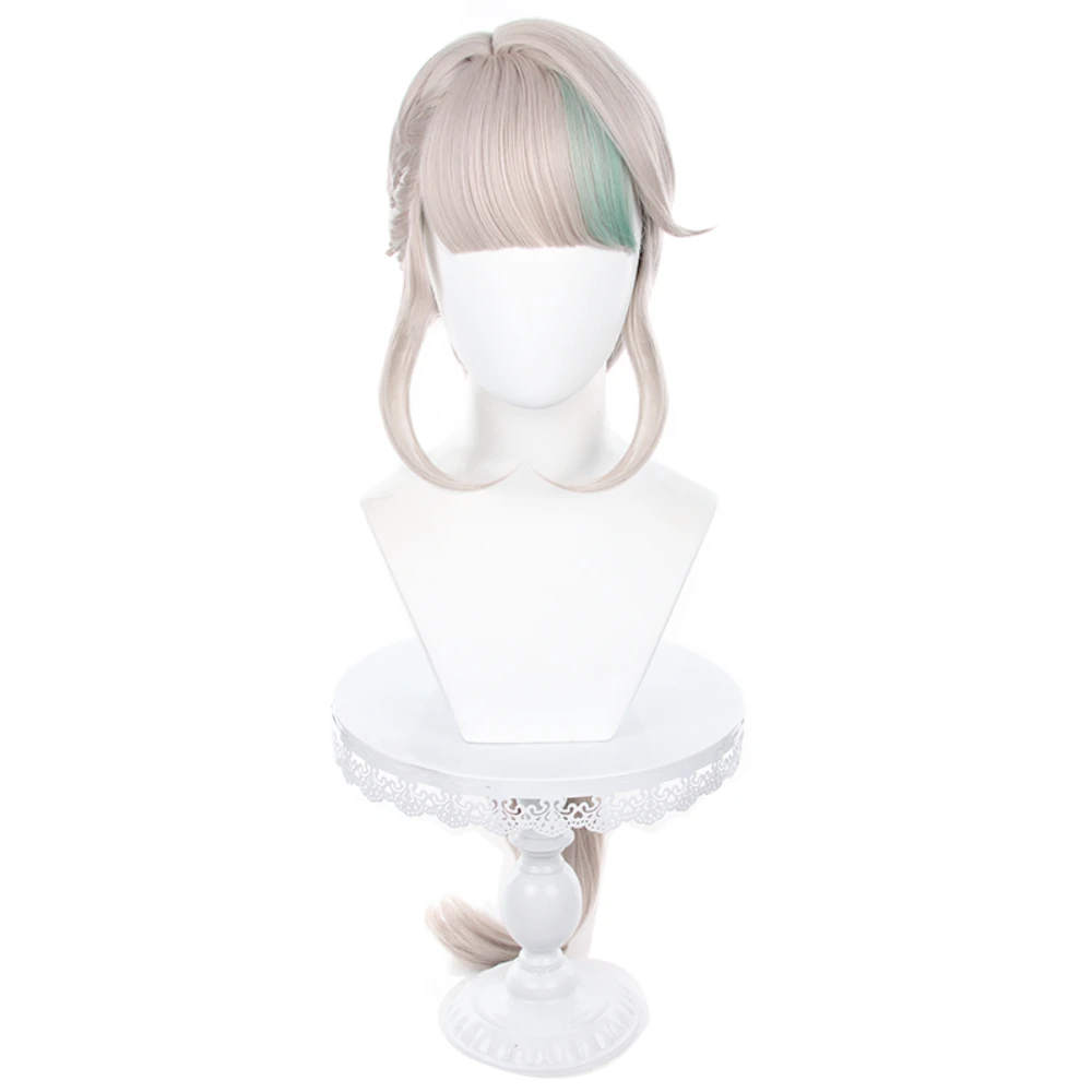 SingXeng Lynette Косплей Костюм Genshin Impact Униформа Парик Рождественское Платье Хэллоуина