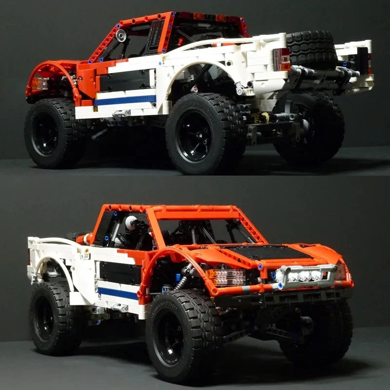 Знаменитый дизайнерский трофей MOC Contest Baja электрический грузовик модель 1718