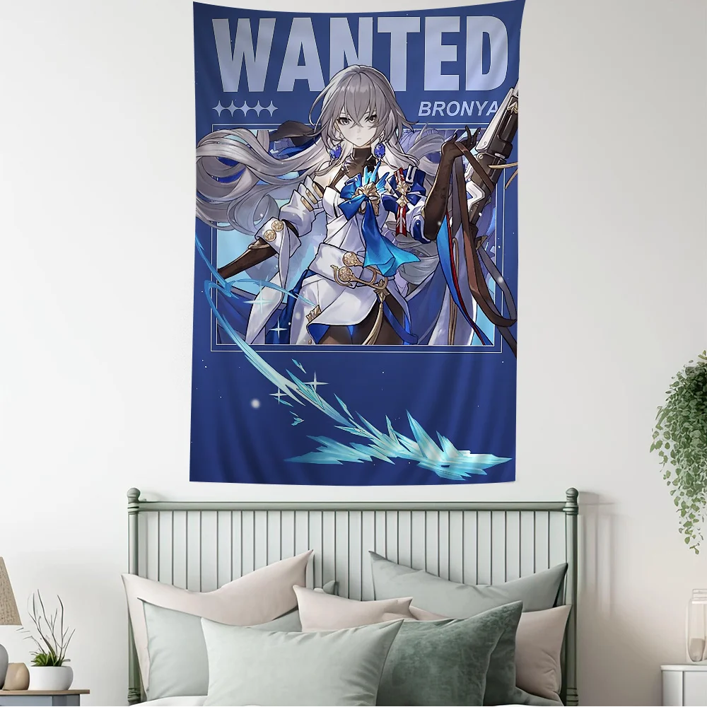 Honkai Star Rail висит богемный гобелен Таро хиппи настенные коврики домашний декор в