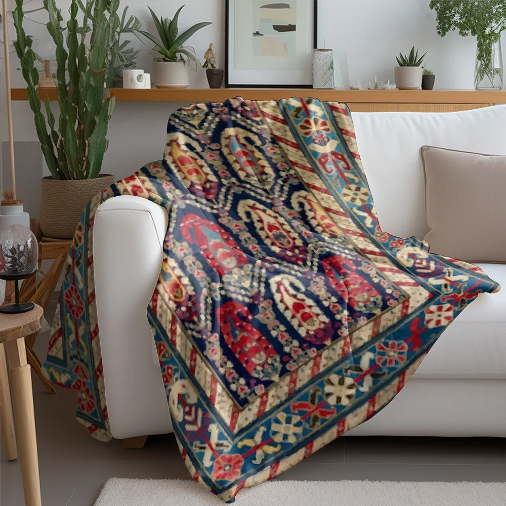 Фото Турецкий винтажный персидский стиль, этнический вышитый ковер, ковер Kilim, чехол для подушки, домашний декор, подарок №2
