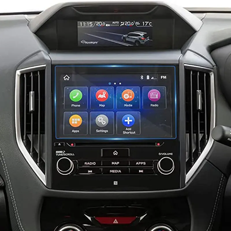 

8 inch Car GPS Navigation Tempered glass Protective Film for Subaru Impreza Crosstrek Forester 2019 2020 2021 2022 center screen