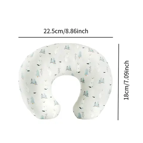 Чехол для подушки для кормления из полиэстера и хлопка