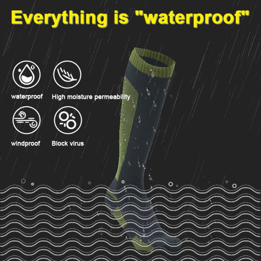 Waterproof Camping Cycling Ski Adventure Mountaineering Socks Warm Daily Hiking Wading Moving Stockings Outdoor Sports Socks